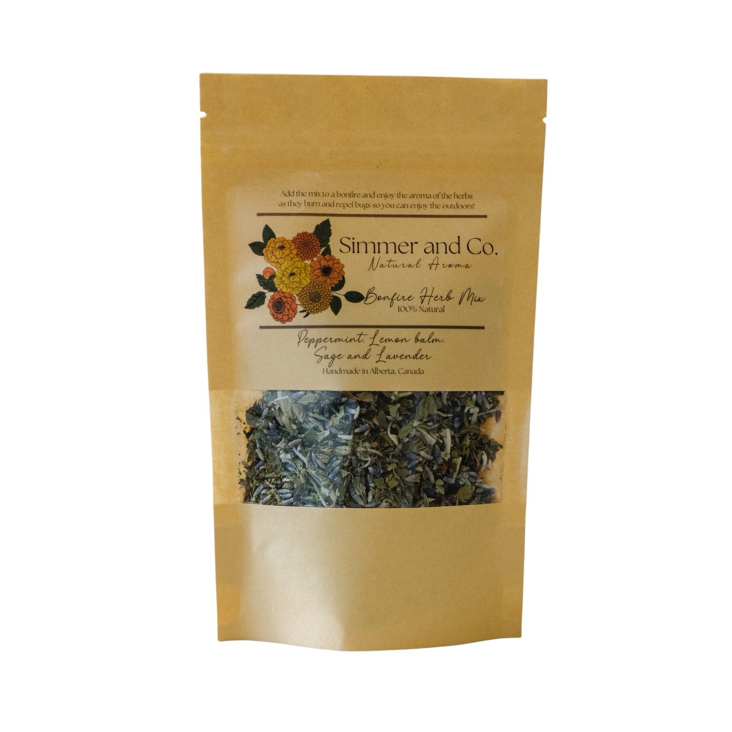 Bonfire Herbal Mix – 100% Natural Outdoor Fire Blend