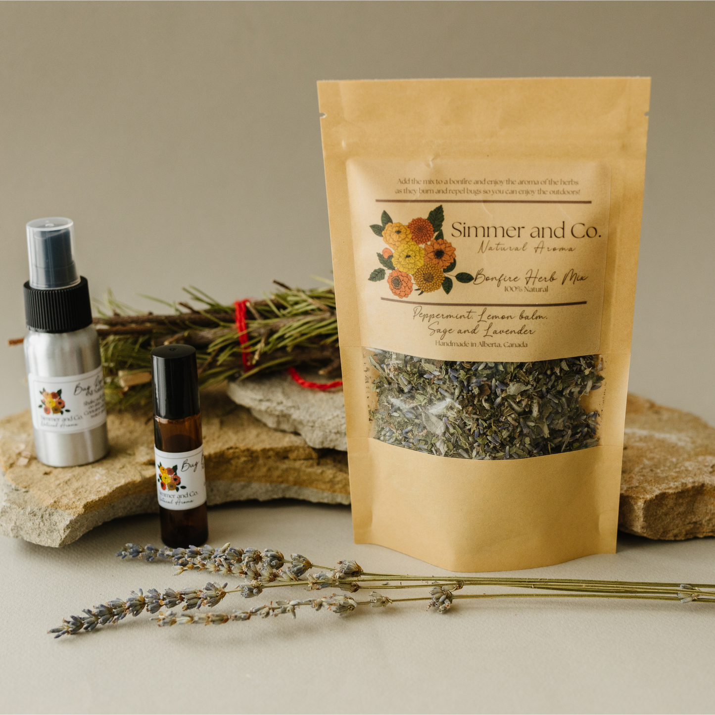 Bonfire Herbal Mix – 100% Natural Outdoor Fire Blend