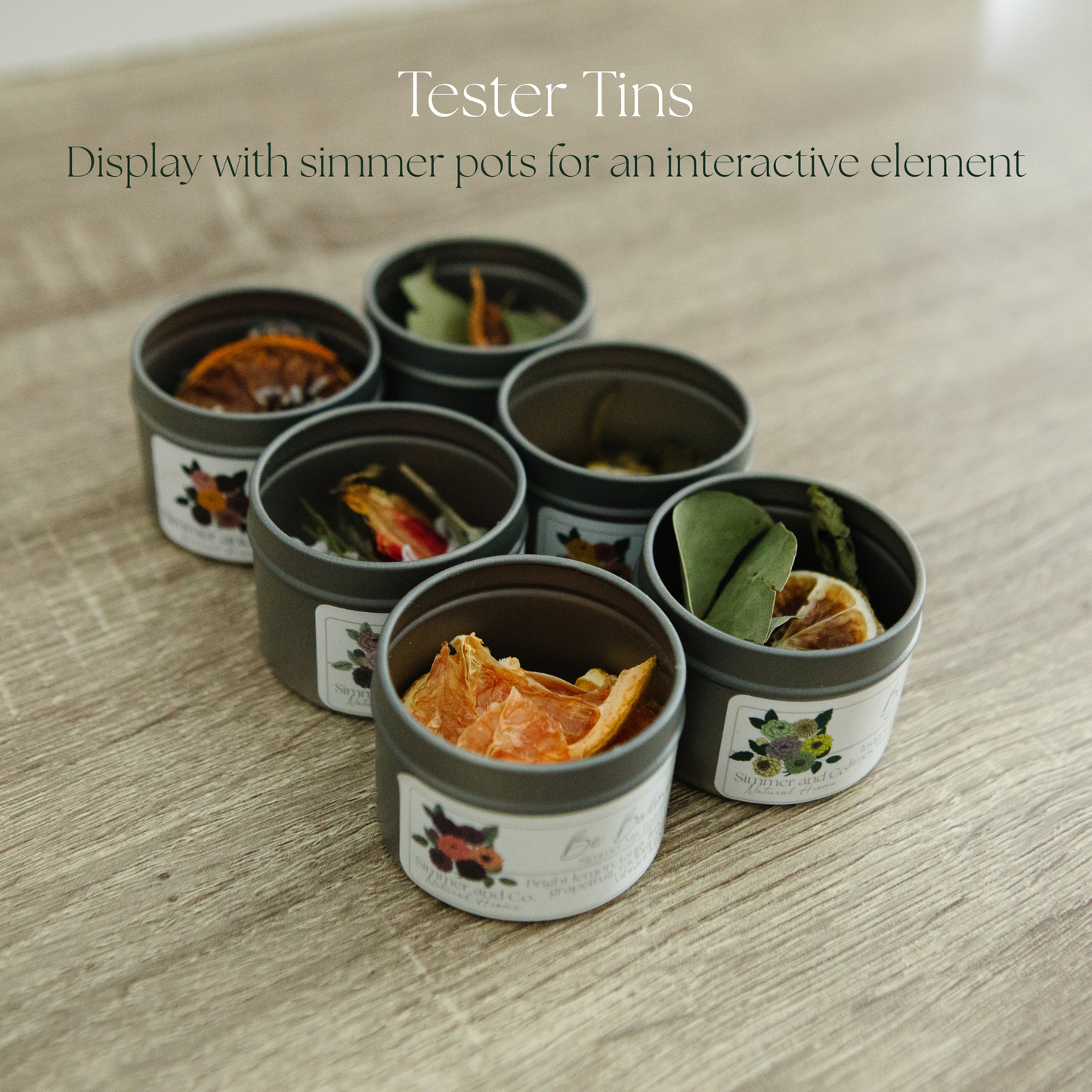 Be Chic Simmer Pot Mix, Natural Hazelnut Rose Aroma