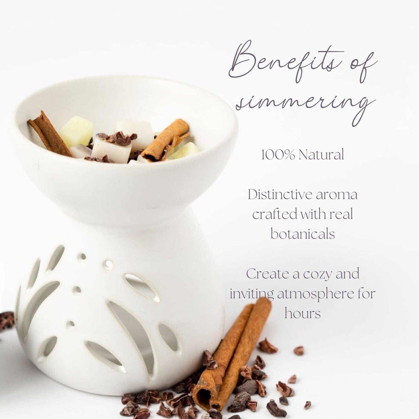 Be Glowing Simmer Melt, Botanical Scented Wax