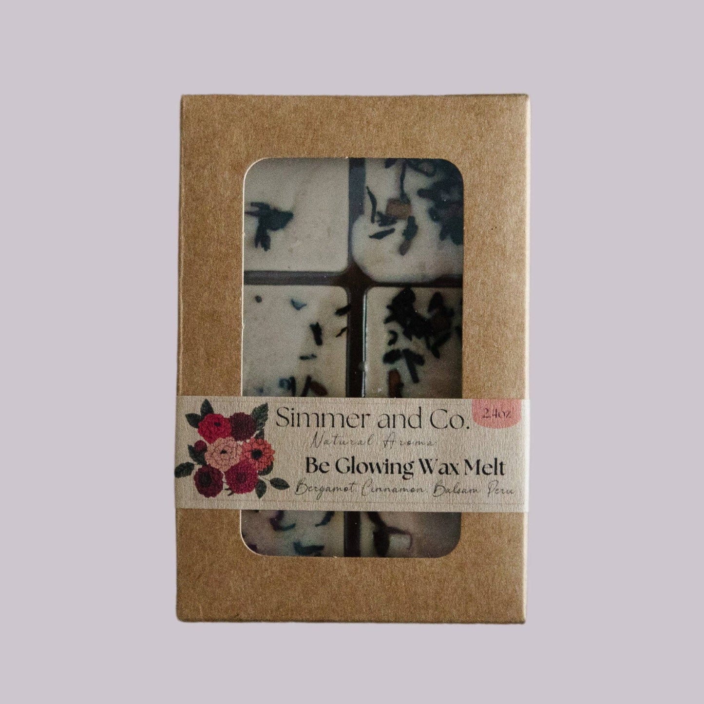 Be Glowing Simmer Melt, Botanical Scented Wax