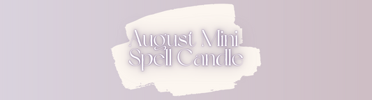 August Mini Spell Candle