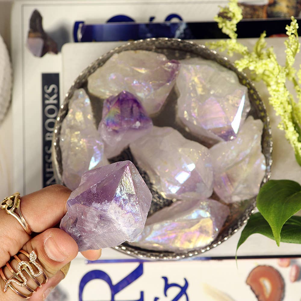 Angel Aura Amethyst Points