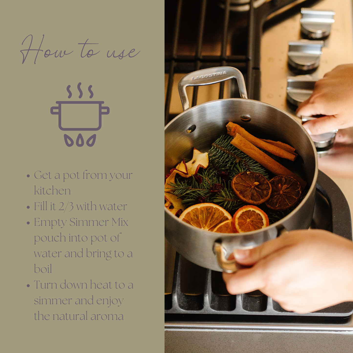 Be Merry & Bright Simmer Pot Mix, Limited Edition Holiday Aroma