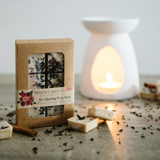 Be Glowing Simmer Melt, Botanical Scented Wax