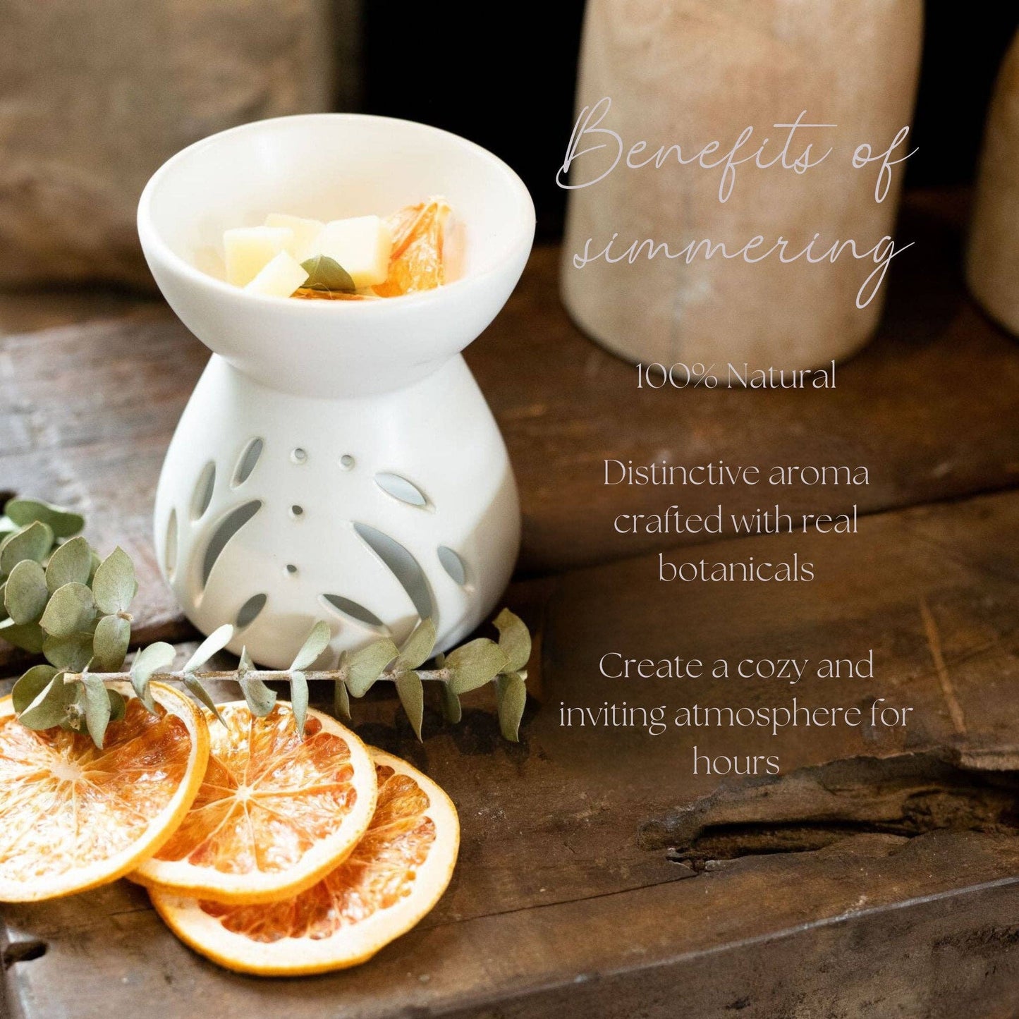 Be Sunny Simmer Melt, Botanical Scented Wax
