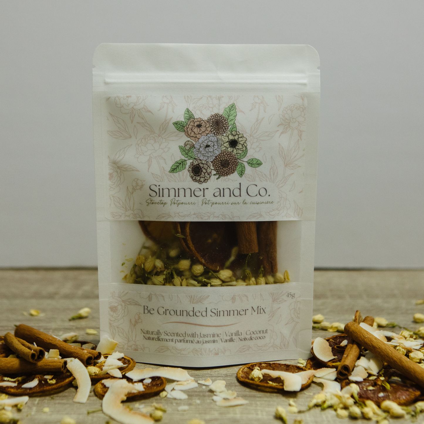 Be Grounded Simmer Pot Mix – 100% Natural Stovetop Potpourri