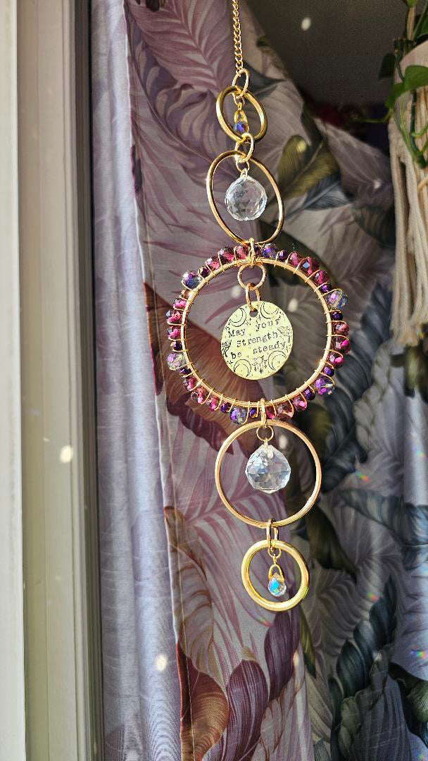 Sun Whispers • Beaded Light Catchers