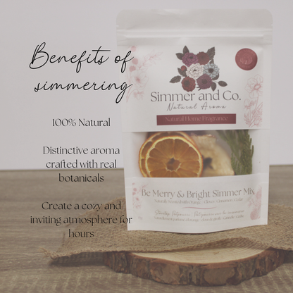 Be Merry & Bright Simmer Pot Mix, Limited Edition Holiday Aroma