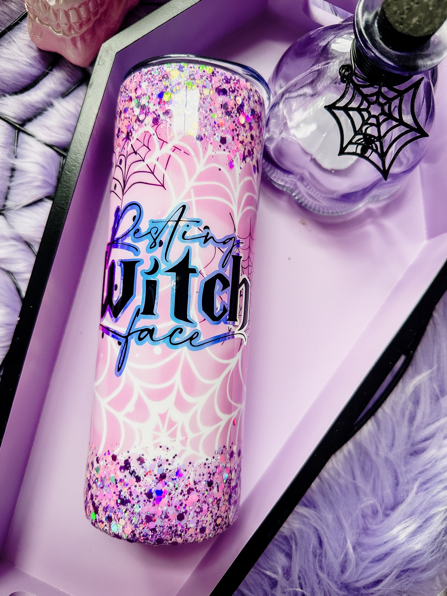 Resting Witch Face Tumbler