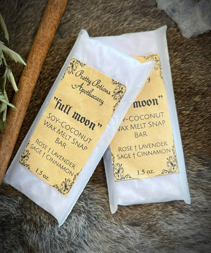 Full Moon Wax Melt Snap Bar