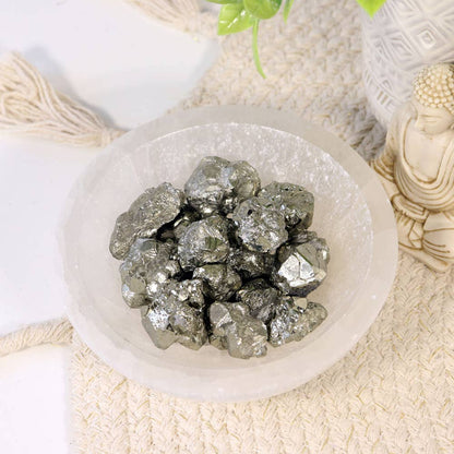 Natural Pyrite Cluster