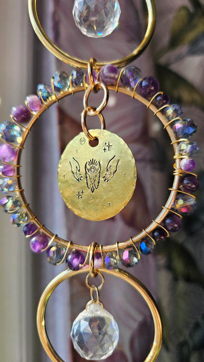 Sun Whispers • Beaded Light Catchers