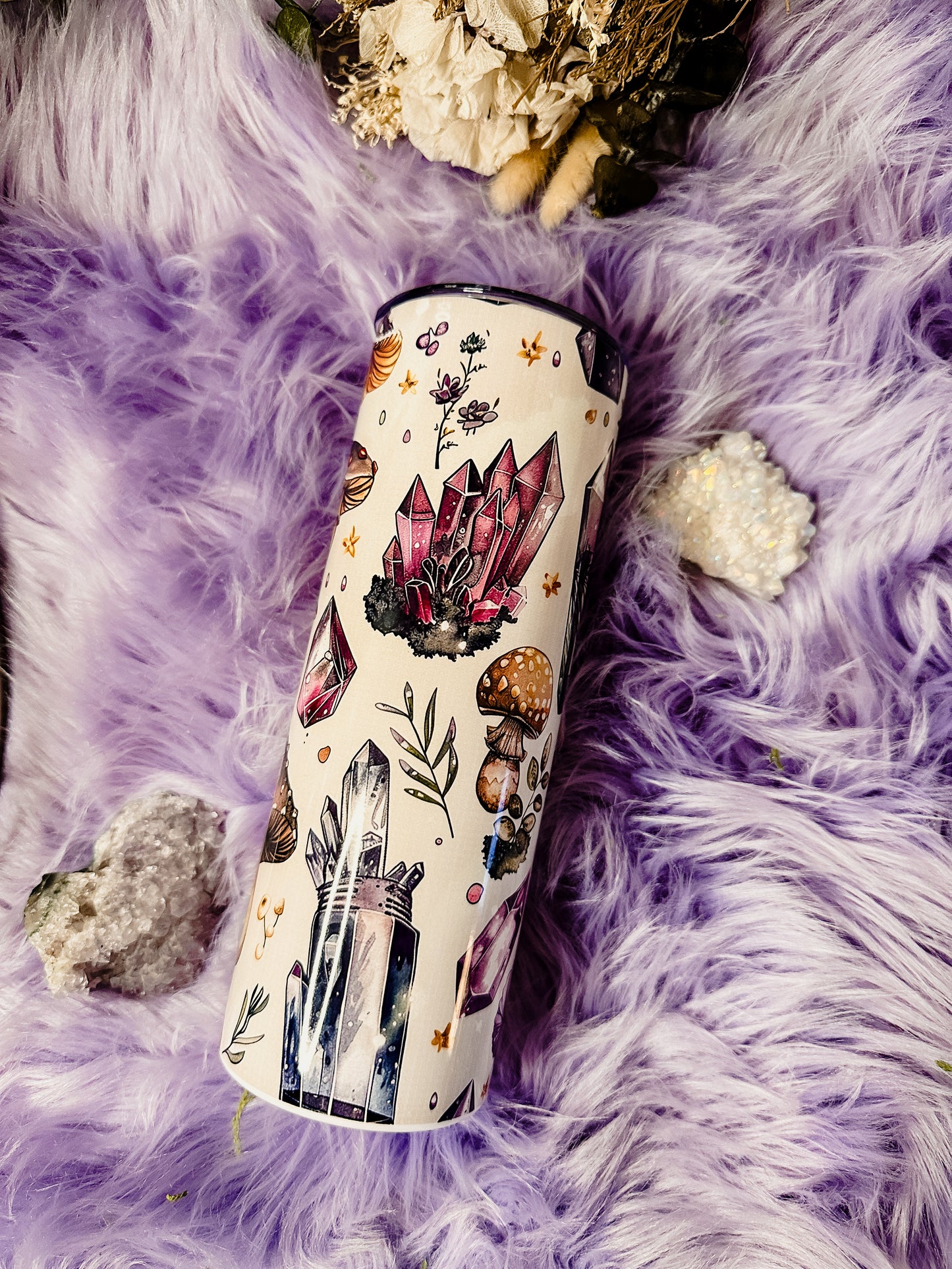 Mushrooms & Crystals Tumbler