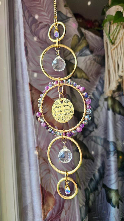 Sun Whispers • Beaded Light Catchers
