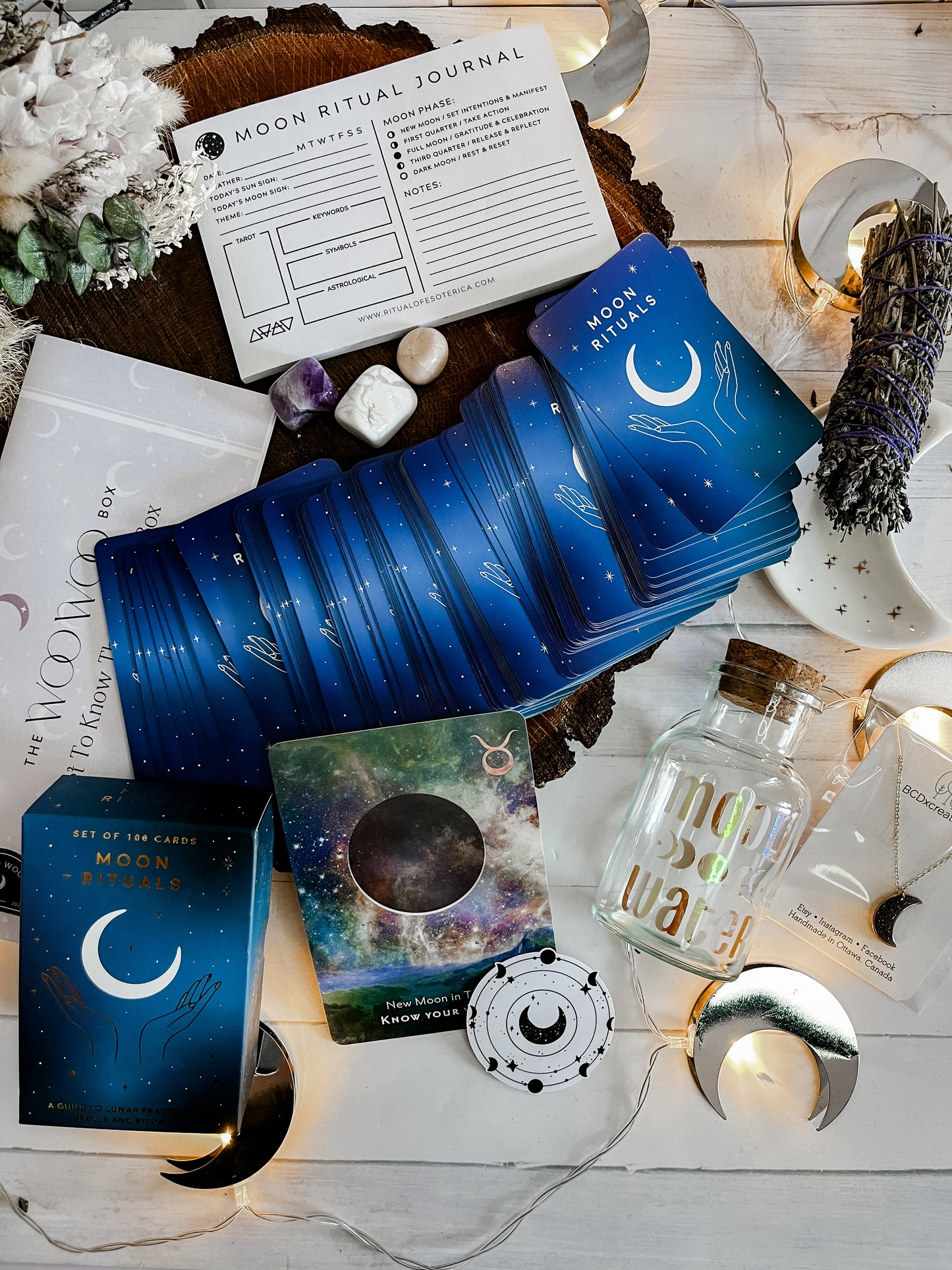 Moon Ritual Cards