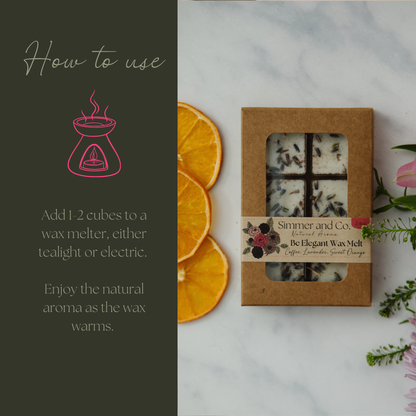 Be Elegant Simmer Melt, Scented Wax