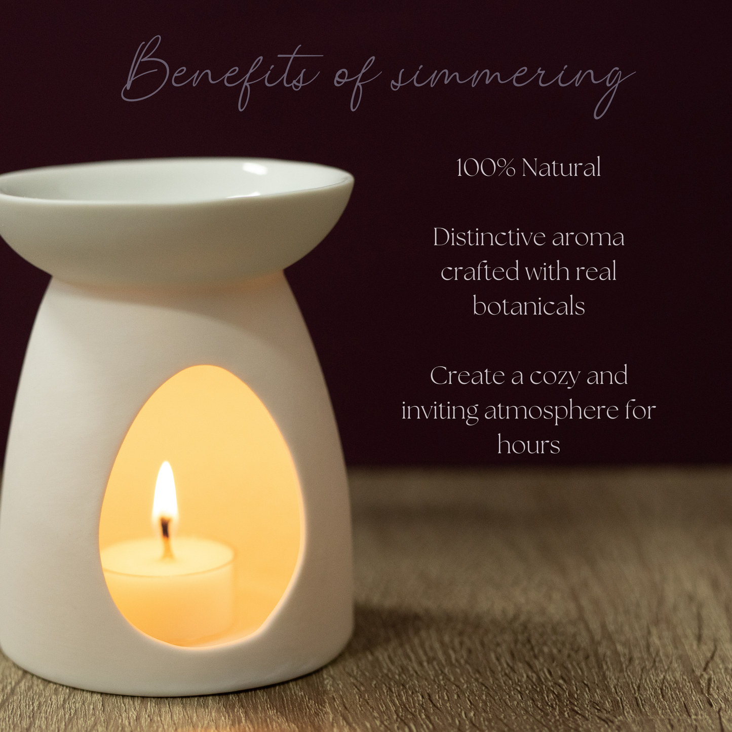 Be Merry & Bright Simmer Melt, Natural Holiday Spice Wax Cubes