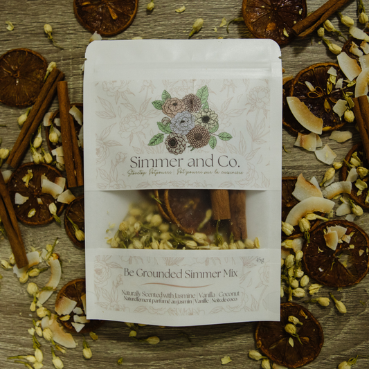 Be Grounded Simmer Pot Mix – 100% Natural Stovetop Potpourri