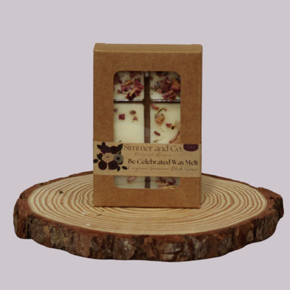 Be Celebrated Simmer Melt, Natural Citrus Floral Wax Cubes