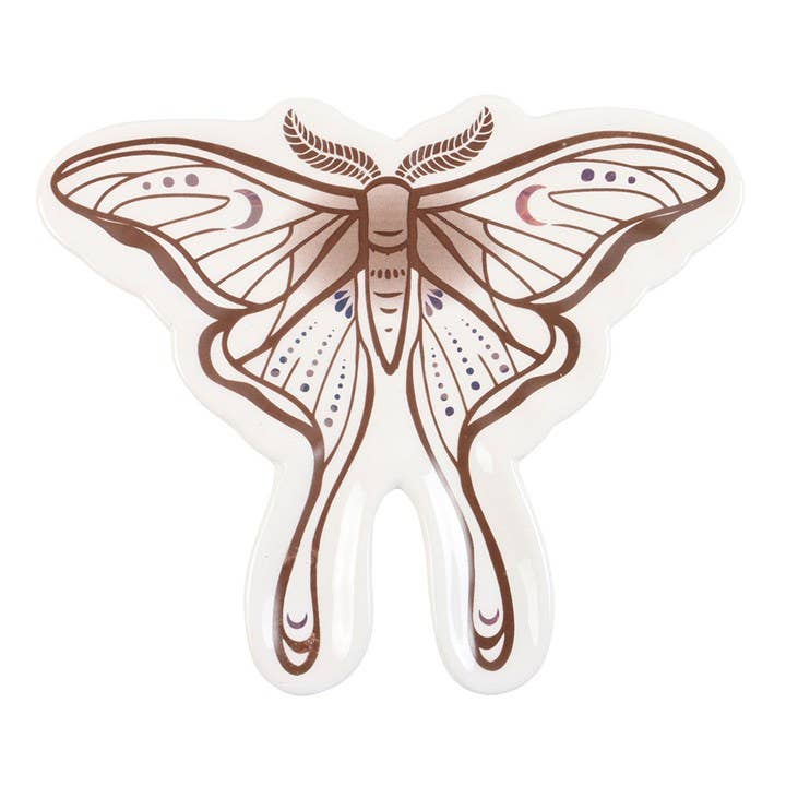 Luna Moth Ceramic Trinket Dish
