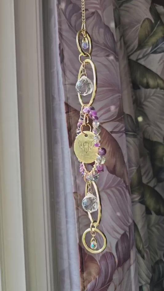 Sun Whispers • Beaded Light Catchers