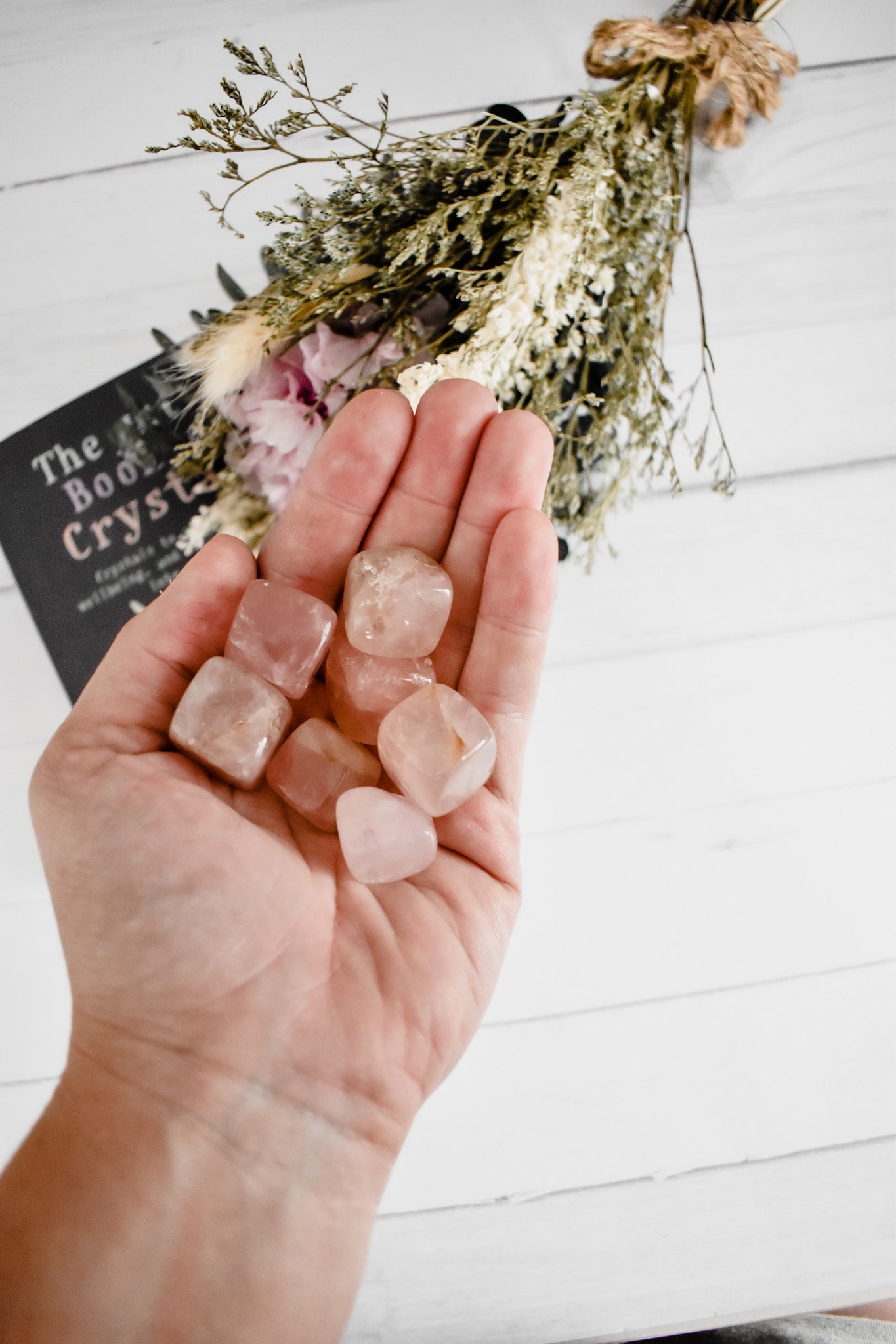 Rose Quartz Cubes - THEWOOWOOBOX