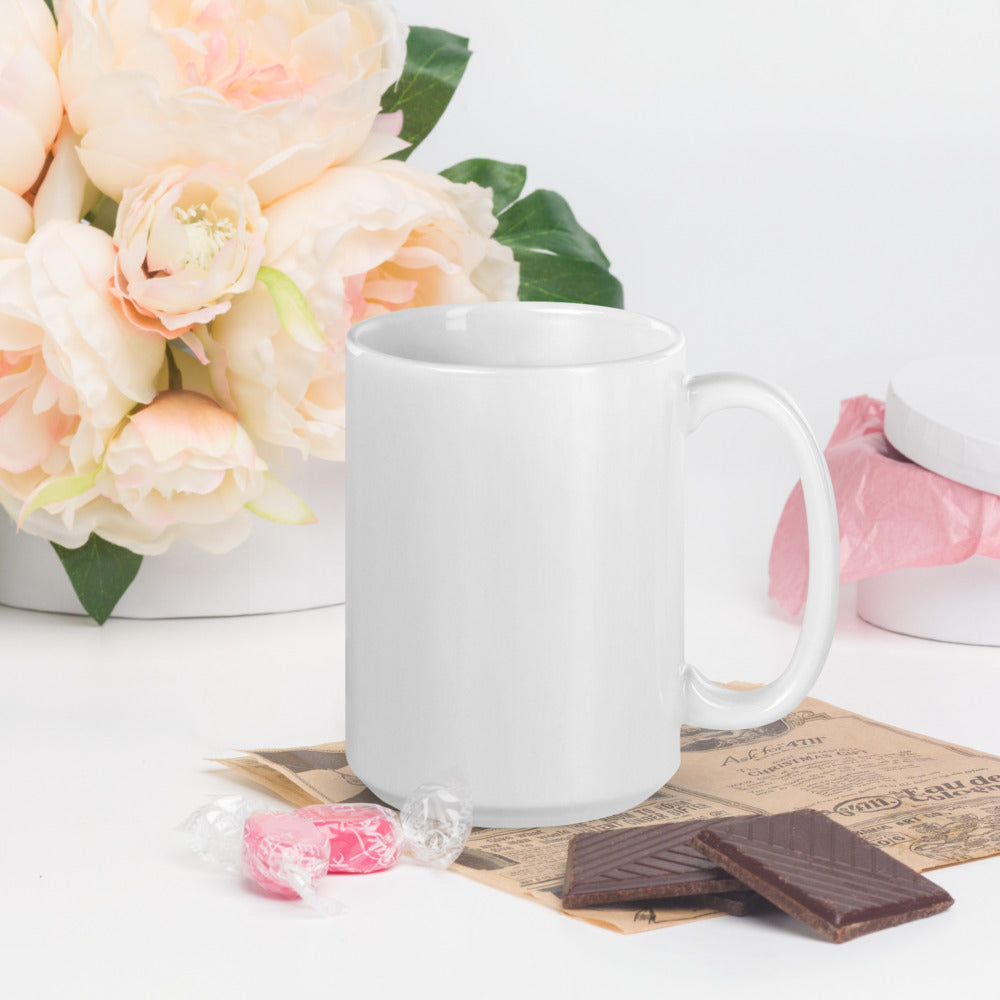 White glossy mug - THEWOOWOOBOX